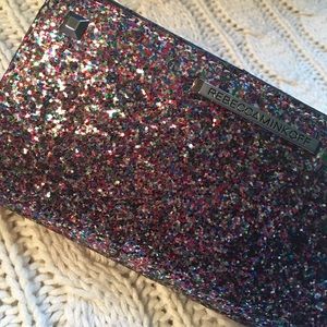 Rebecca Minkoff Glitter Sophie Snap Wallet